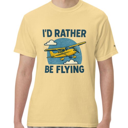 I’d Rather Be Flying Unisex T-Shirt