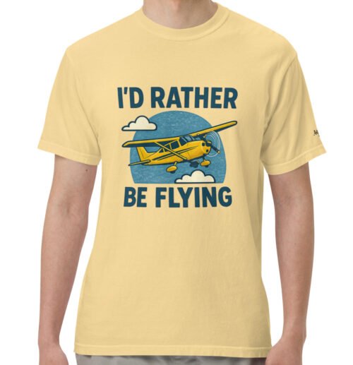 I’d Rather Be Flying Unisex T-Shirt